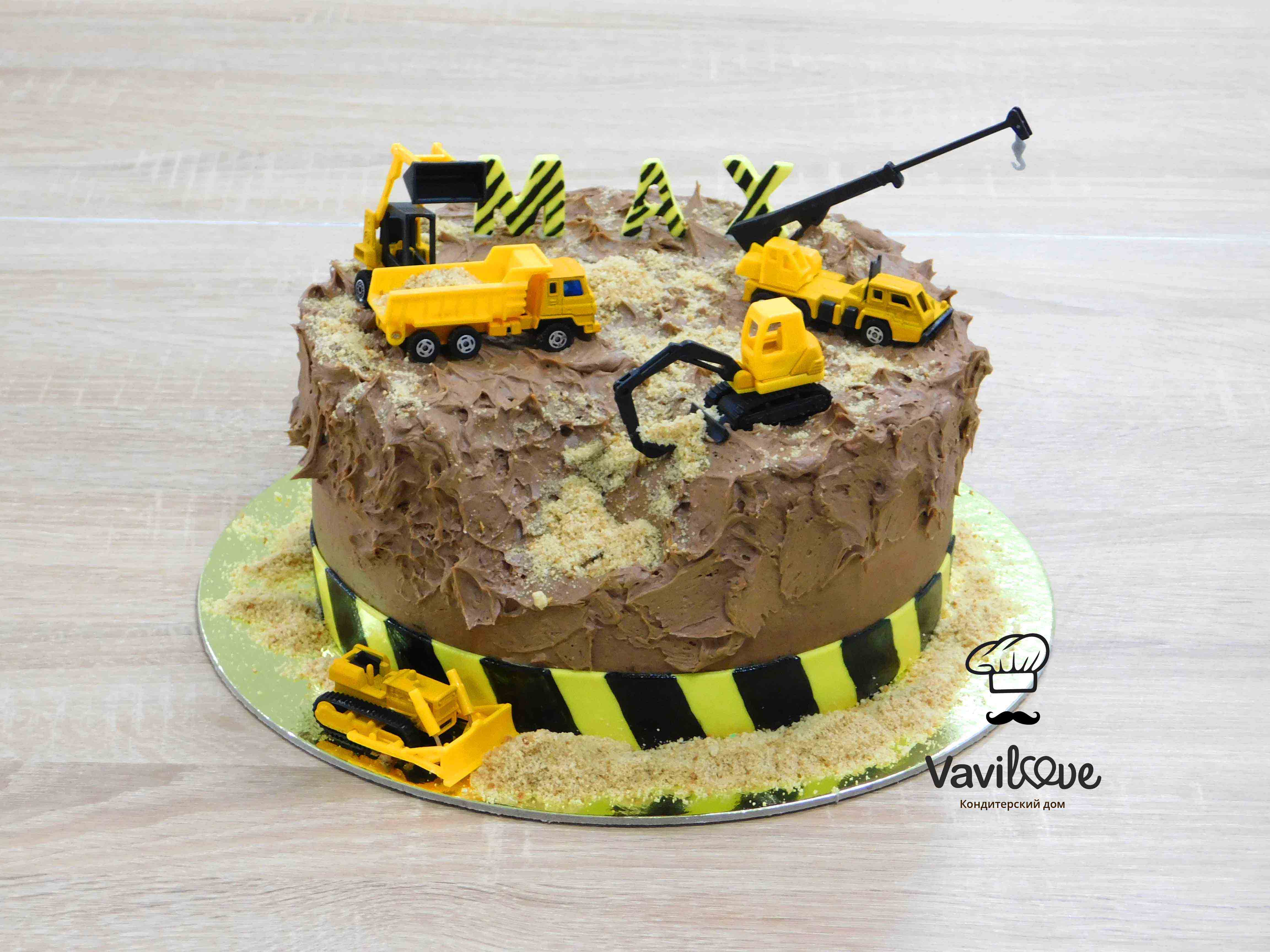 торт для строителей