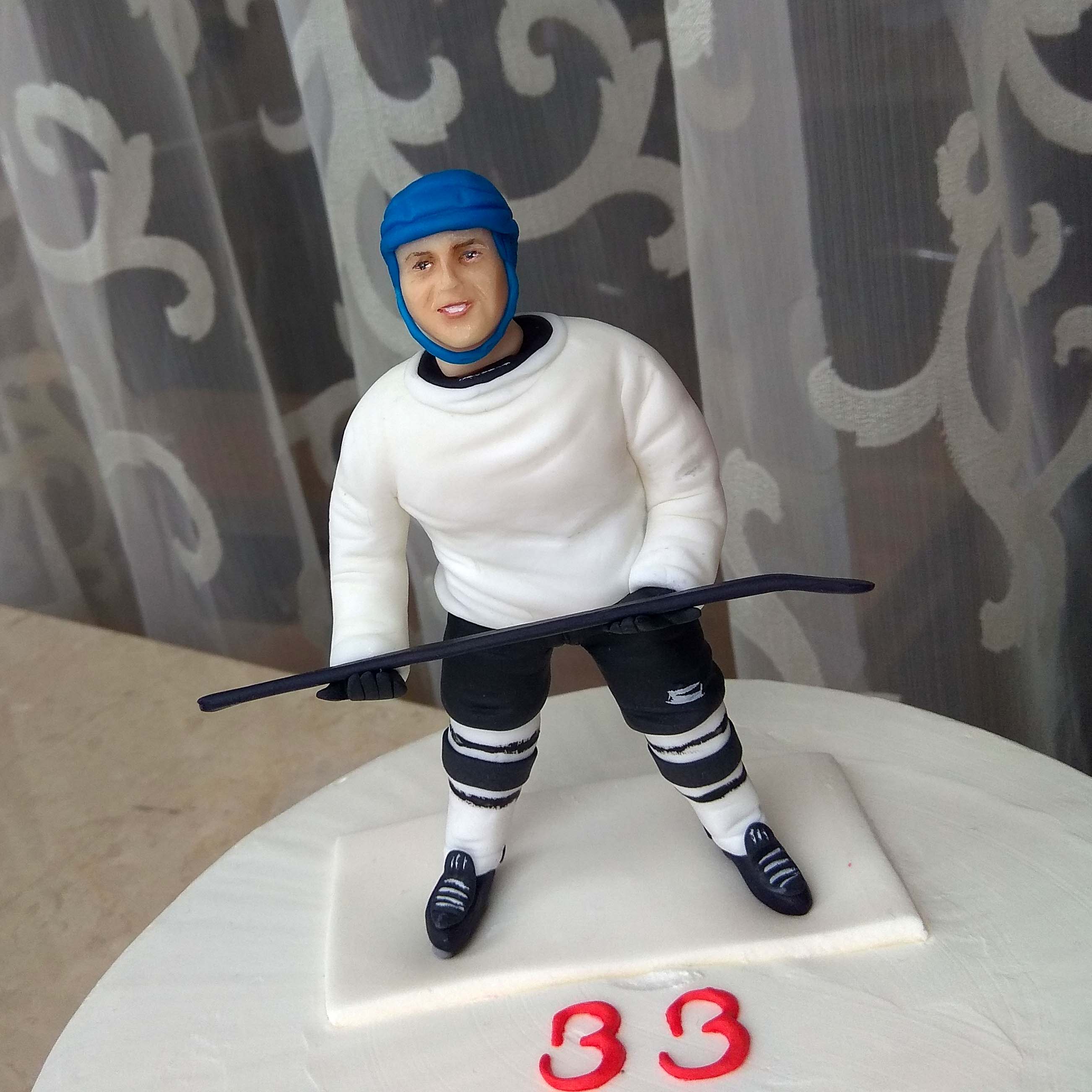 торт, мужчине, хоккей