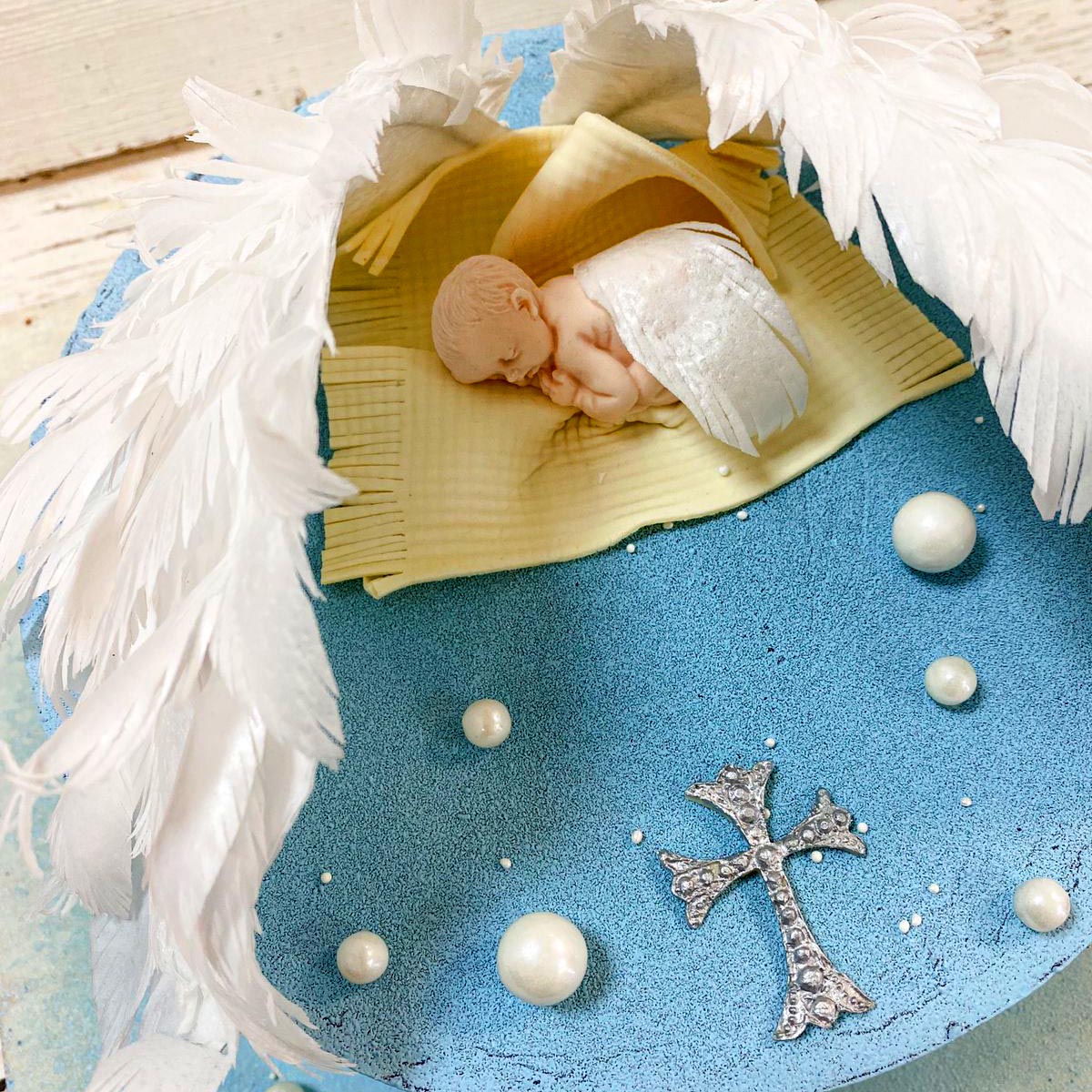торт, крестины, крещение, мальчику